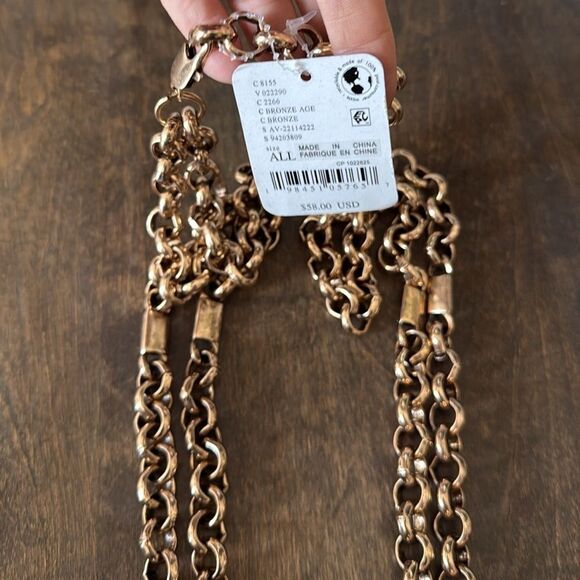 FREE PEOPLE Sweet Escape Chain Belt - Picture 10 of 11